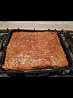 A picture of Greek spinach pie.