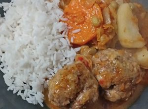 Una foto de Albóndigas de carne