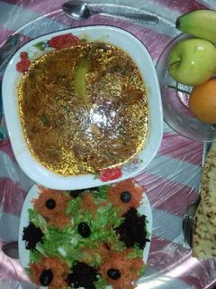 صورة لوصفة جاري بالشربة (الشعيرية)