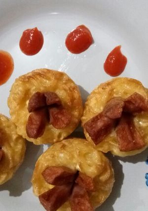 Foto resep Mangkuk mie sosis