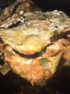 Una foto de Lasaña de berenjena
