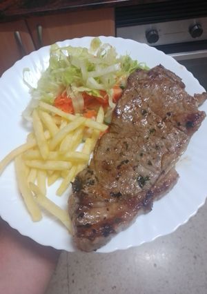Una foto de Entrecot a la plancha