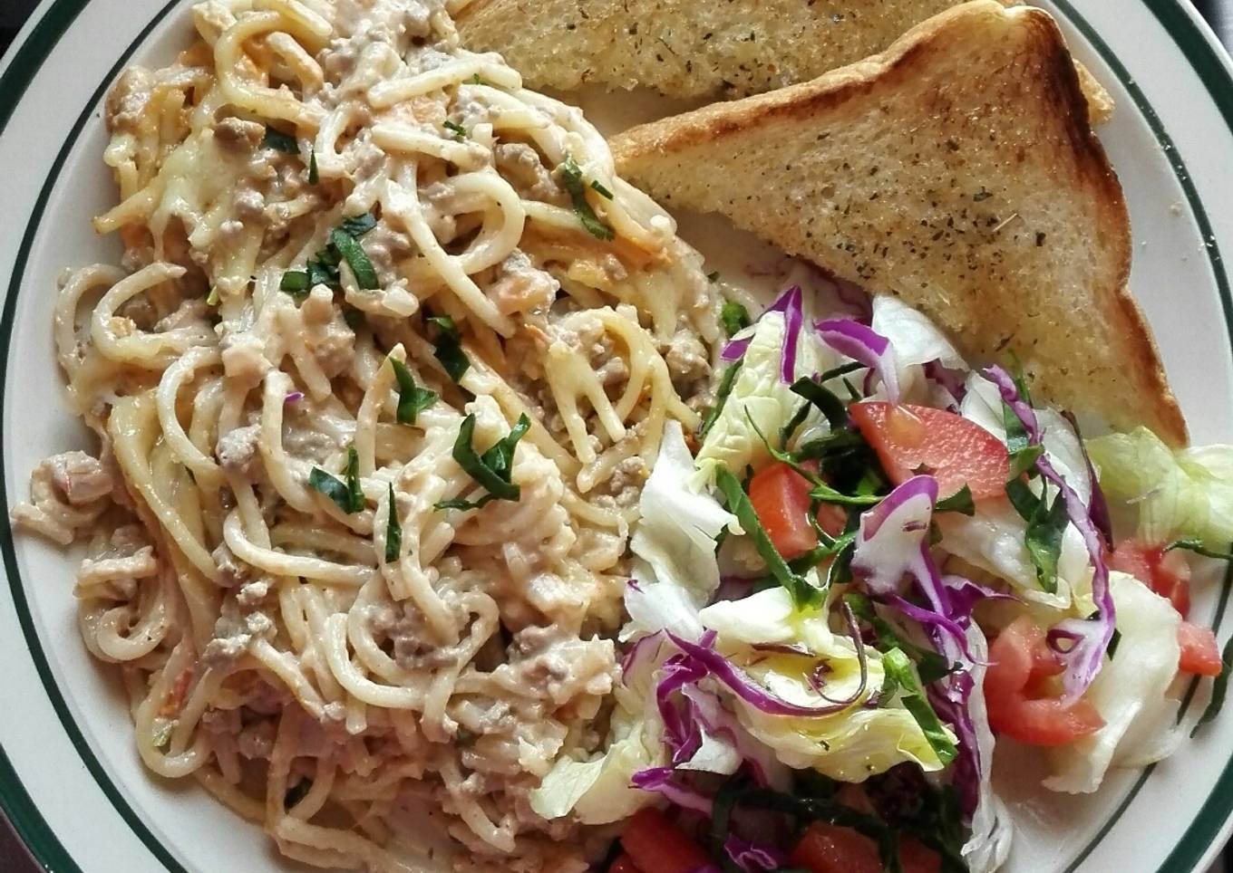 Pasta cremosa