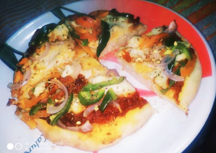 Vegetables pizza