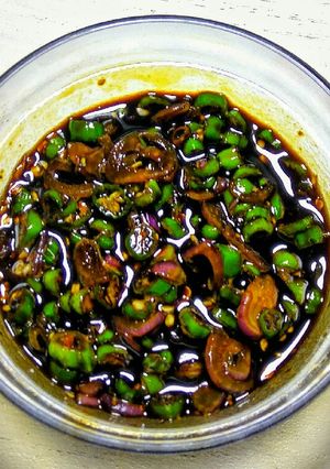 Foto resep Sambal Kecap Petis Rawit Ijo