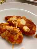 Petto di pollo al pomodoro e scamorza affumicata filante
