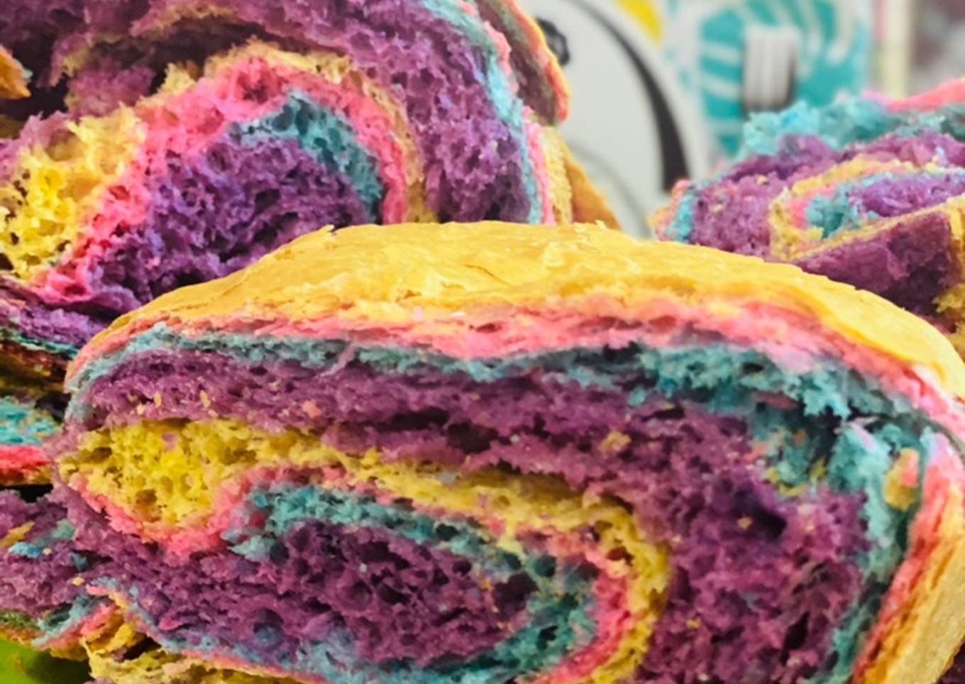 Rainbow bread
