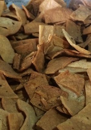 A picture of Homemade Tortilla Chips.