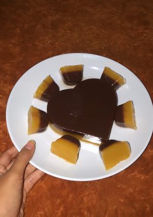 Foto resep Puding labu coklat