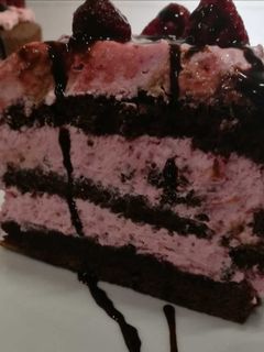 Gluténmentes, málnás túró torta recept fotója