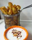 اصابع البطاطس المقرمشه بالزعتر🍟