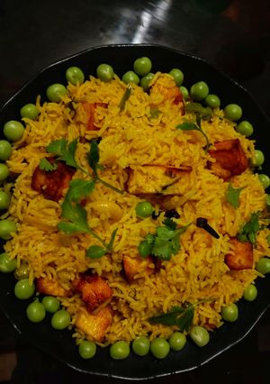 A picture of Paneer pulao.