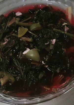 Foto resep Sayur bayam merah