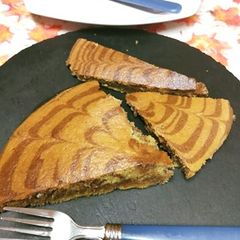 Eggless Marble Cake A picture of Eggless Marble Cake.