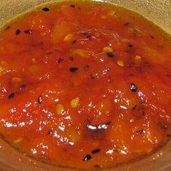 Tasty tomato chutney A picture of Tasty tomato chutney.