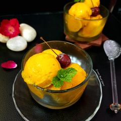 Mango Sorbet A picture of Mango Sorbet.