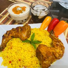 Peri peri rice A picture of Peri peri rice.