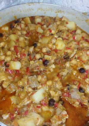 Una foto de Guiso especial de carne y cerdo