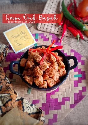 Foto resep Orek Tempe Basah