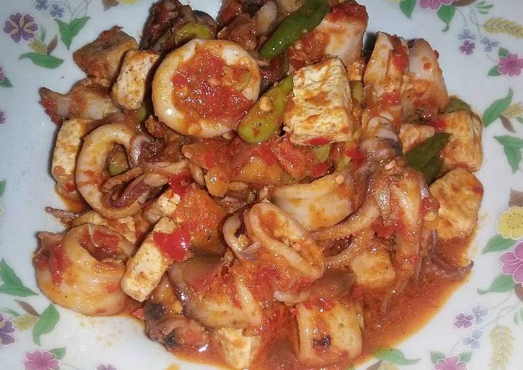 Bumbu Cumi-cumi Balado | Langkah Membuat Cumi-cumi Balado Yang Enak Dan Mudah