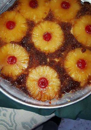 Una foto de Volteado de piña