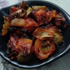 A picture of Dry Chilli Paneer.