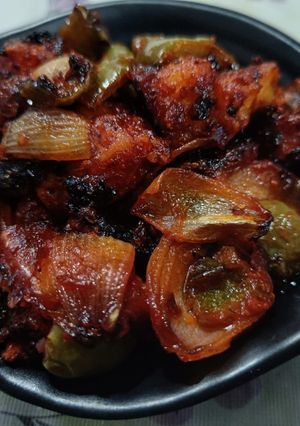 A picture of Dry Chilli Paneer.