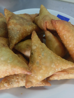 A picture of Beef samosa.
