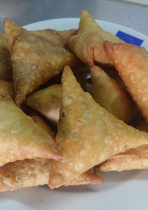 A picture of Beef samosa.