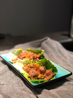 Una foto de Tacos Chinos de Pollo