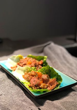 Una foto de Tacos Chinos de Pollo