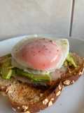 Huevo pochado en airfryer