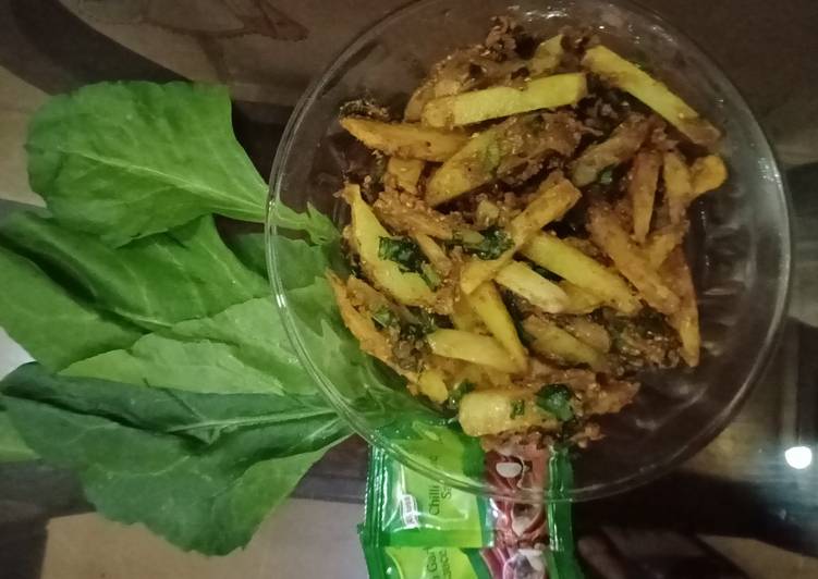Recipe of Speedy Green spinach fries