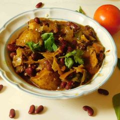 Rajma, Punjabi style A picture of Rajma, Punjabi style.