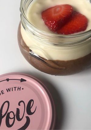 Una foto de Mousse de chocolate exprés