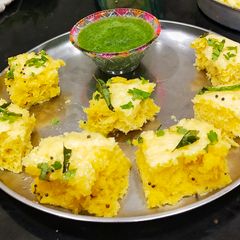 A picture of Instant Dhokla.