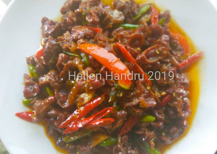 Resep Ati ampela burung puyuh Anti Gagal