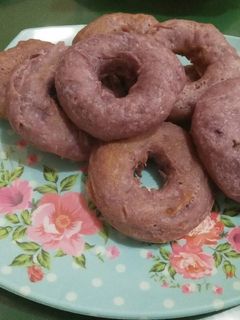 Foto resep Donat Ubi ungu