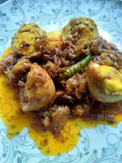 টমেটো দিয়ে ডিম ভুনা রেসিপির প্রধান ছবি