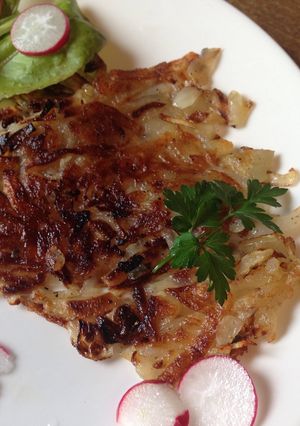 A picture of Helge's Rösti.