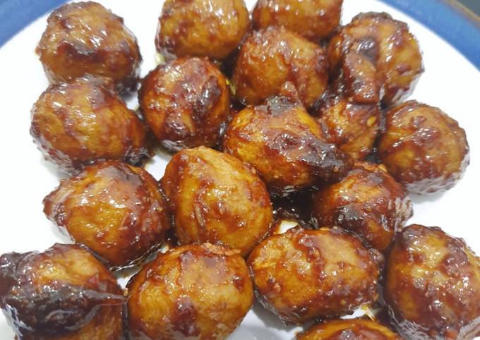 Resep Bakso Bakar Bumbu Kacang Instaaaaaaaan Oleh Riza Ds Cookpad