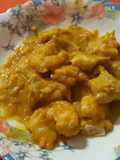 Pargo en salsa con langostinos