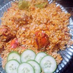 A picture of Jhat phat Biryani.
