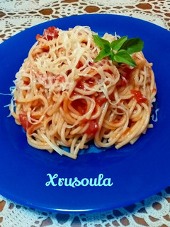 Φωτογραφία της συνταγής 💛 Pasta Napolitana (μακαρόνια με σάλτσα ντομάτας) (Ιταλική)