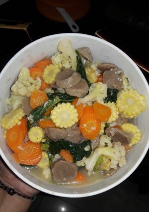 Foto resep Cap Cay Bakso ala iis