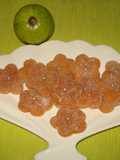- Guava(Amrood) murabba candy flowers(without any preservative and artificial colour)