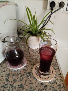 Una foto de Chicha morada