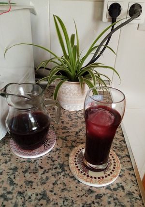 Una foto de Chicha morada