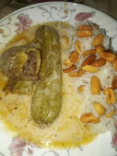 صورة لوصفة شيخ المحشي (كوسا بلبن)