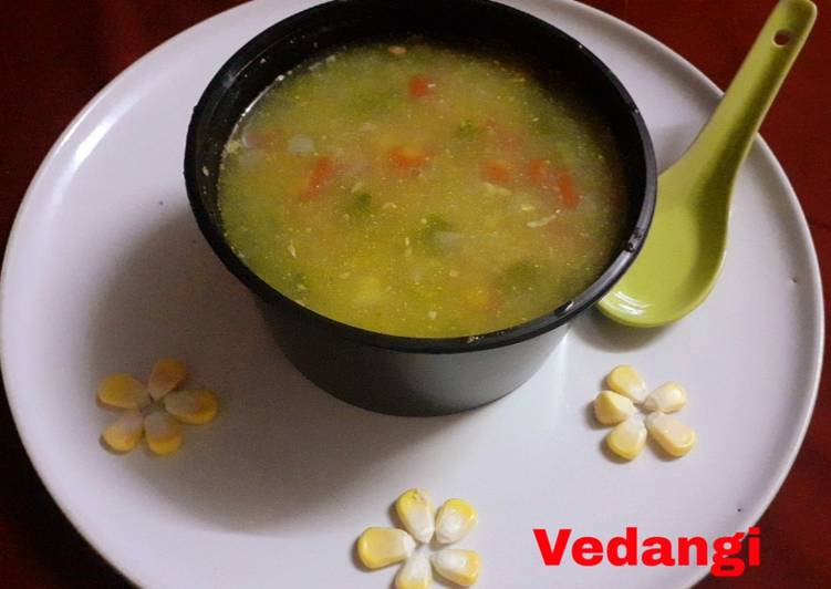 Get Fresh With Sweet Corn Soup